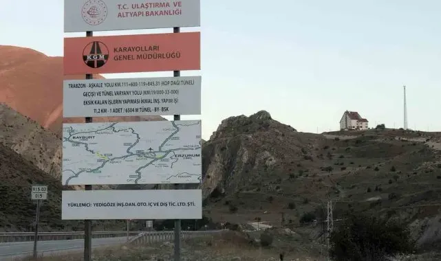 Yapım işi Bayburt Group tarafından sürdürülen ve 12 yıldır bitmeyen tünelden sürücüler umudunu kesti