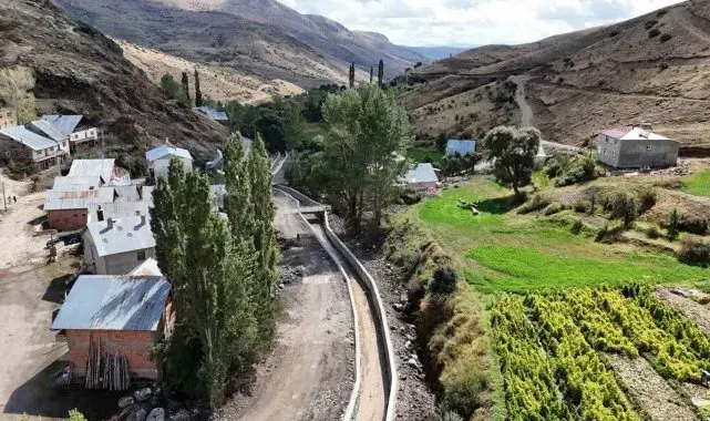 Bayburt'ta 7 bin 870 dekar arazide taşkın riski azaltıldı