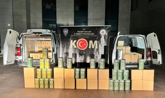 Yalova'da 3 bin 995 litre sahte zeytinyağı ele geçirildi