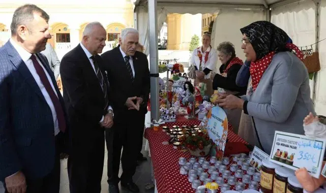 Üreticiden Tüketiciye Kışa Merhaba Pazarı Büyükçekmece'de açıldı