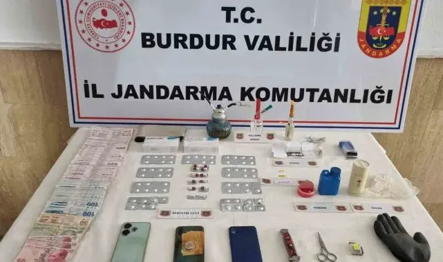 Burdur'da uyuşturucu operasyonlarında 9 şüpheli tutuklandı