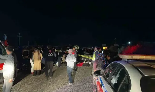 Osmaniye'de 4 kişinin öldüğü kaza öncesine ait görüntüler ortaya çıktı
