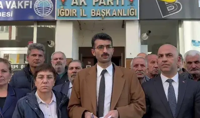 Iğdır'da parti binasına gerçekleştirilen satırlı saldırı kınandı
