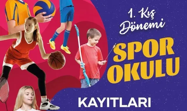 Sporcu dostu Büyükşehirin 1. Kış Dönemi Spor Okulları kayıtları başladı