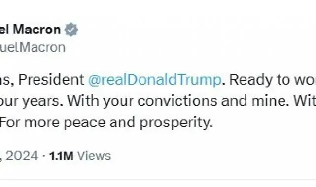 Dünya liderlerinden Trump'a tebrik