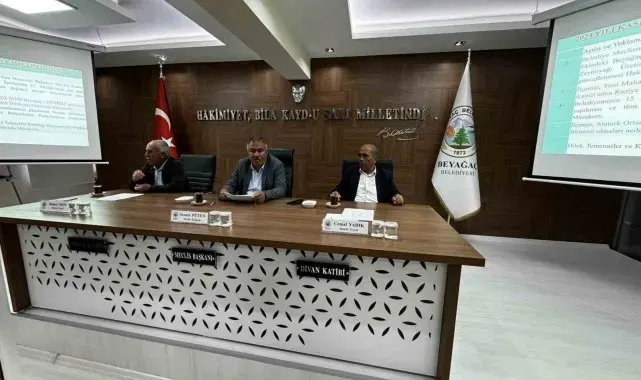 Beyağaç Belediye Meclisi Kasım ayı toplantılarını tamamladı