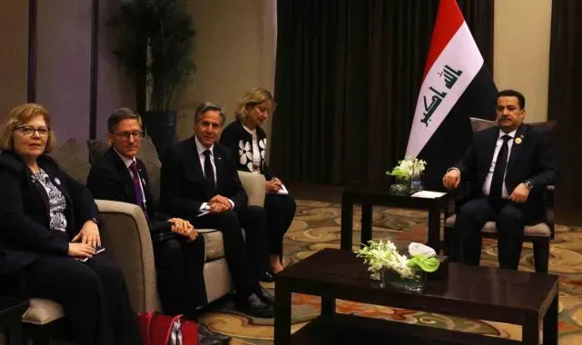 ABD'li Bakan Blinken'den Irak Başbakanı Sudani'ye: "Silahlı grupları kontrol edin"