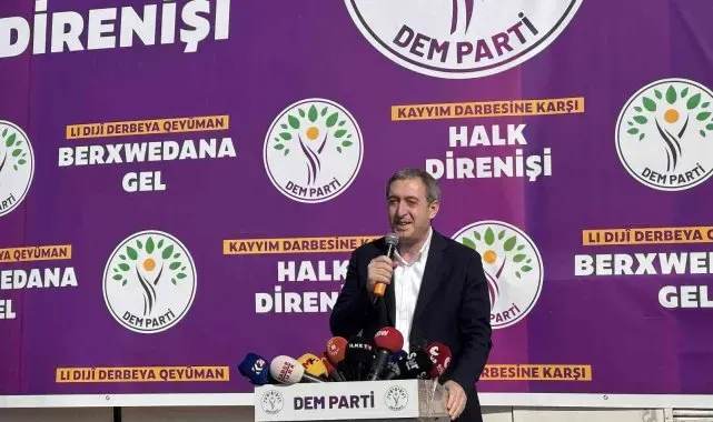 DEM Parti Genel Başkanı Bakırhan: "Bahçeli'nin uzattığı eli tuttuk"