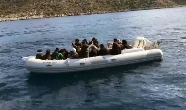 15'i çocuk 24 düzensiz göçmen ve bir göçmen kaçakçısı yakalandı