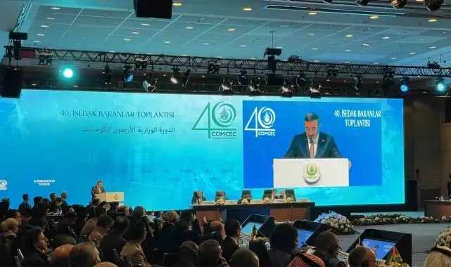 Cumhurbaşkanı Yardımcısı Yılmaz: "İslam İşbirliği Teşkilatı'na üye ülkelerin 2023 yılı toplam milli geliri 8,6 trilyon dolar"