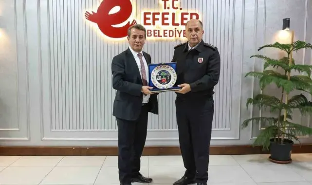 Başkan Yetişkin Albay Aldemir'i ağırladı