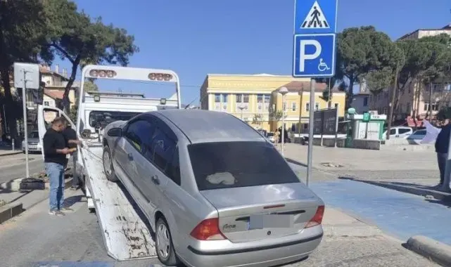 Milas'ta engelli park yerlerine sıkı denetim