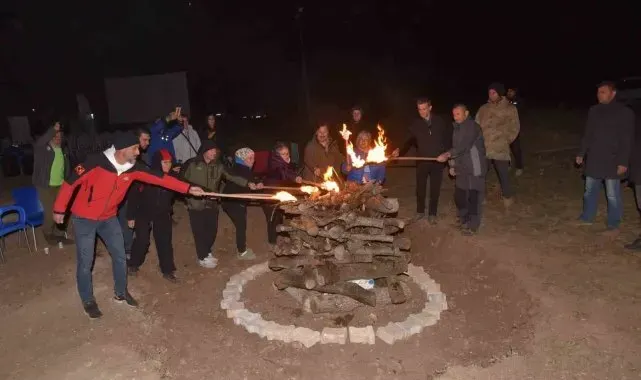 Doğaseverler Ercan Özel'in çağrısıyla Yenişehir'de kampta buluştu