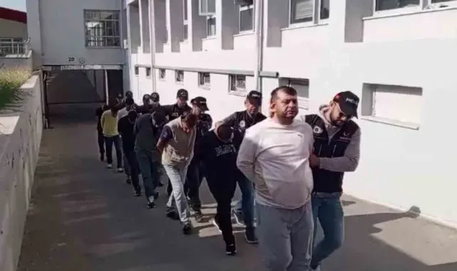 Adana'da 32 uyuşturucu satıcısı tutuklandı