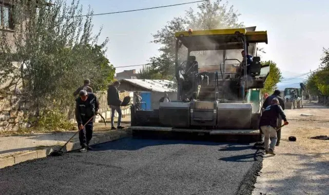 Lice yolları asfaltlanıyor