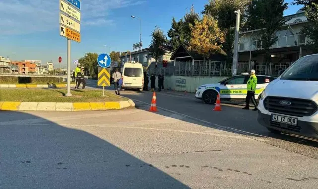 Kocaeli'de şüpheli çanta polisi alarma geçirdi