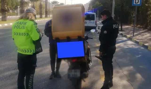 Manisa'da 46 motosiklet trafikten men edildi