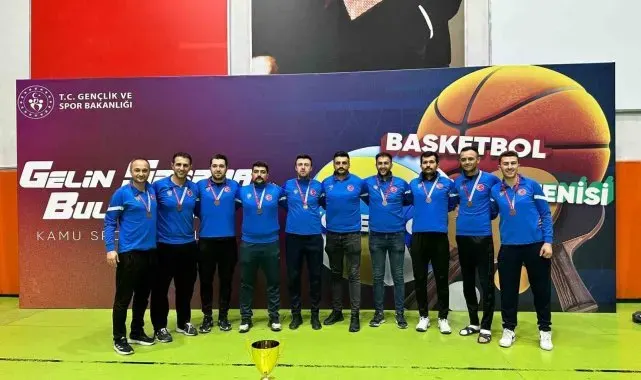 Erzurum emniyeti filede Türkiye üçüncüsü