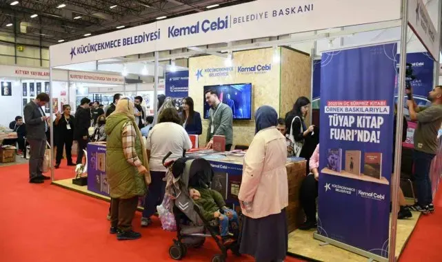 Küçükçekmece Belediyesi, TÜYAP kitap fuarında yerini aldı