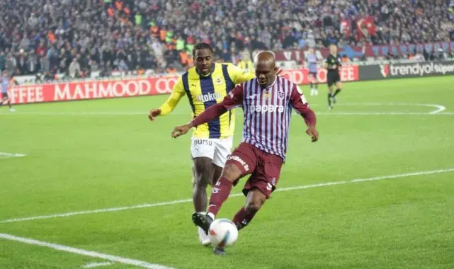 Trendyol Süper Lig: Trabzonspor: 2 - Fenerbahçe: 3