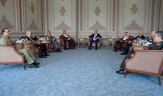 Mekke Ortak Savunma Anlaşması öncesi yetkililer bir araya geldi
