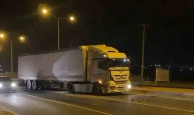 Mardin'de tır ile minibüse çarpıştı: 1 yaralı