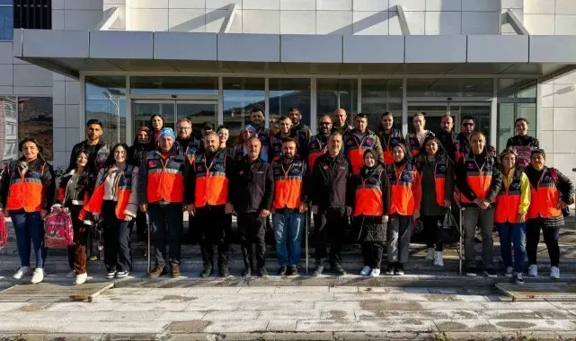 Gümüşhane'de AFAD gönüllüleri buluştu, tecrübeler paylaşıldı