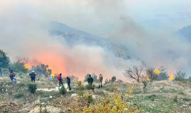 Evlere sıçrayan yangına müdahale için çevre illerden destek istendi