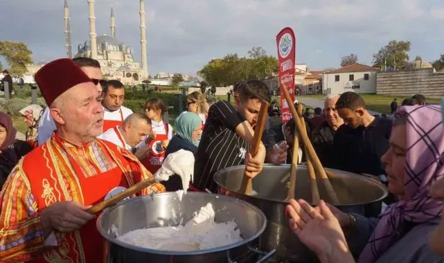 Edirne'deki Gastronomi Festivali renkli görüntülerle başladı