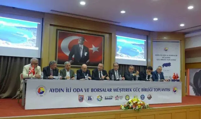 Aydın İli Oda Borsaları Güç Birliği Toplantısı KUTO'da yapıldı