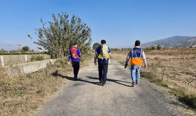 Yaşlı kadın için arama çalışmaları Gölhisar Mahallesi'nde yoğunlaştı