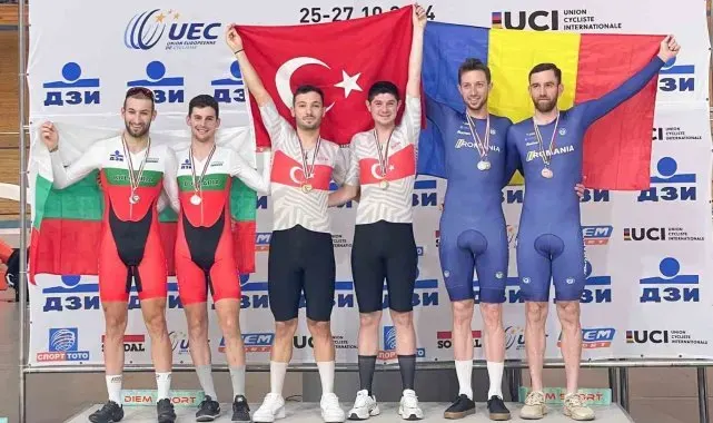 Selçuk Üniversitesi öğrencisi milli bisikletçi Yılmaz'dan 3 madalya