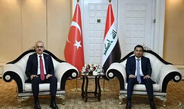 Ulaştırma ve Altyapı Bakanı Uraloğlu, Iraklı mevkidaşı es-Sadavi ile görüştü