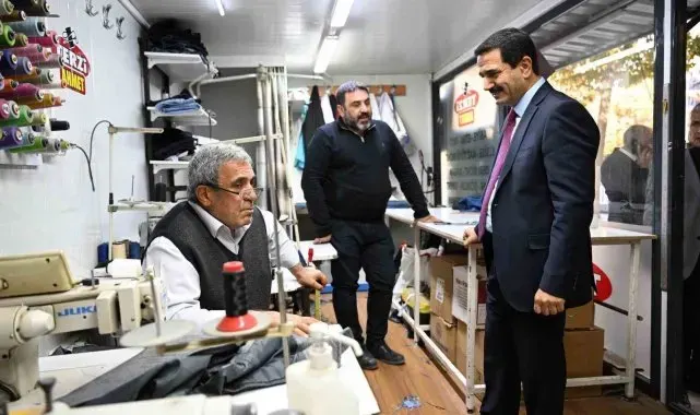 Başkan Taşkın Kanalboyu esnafıyla buluştu