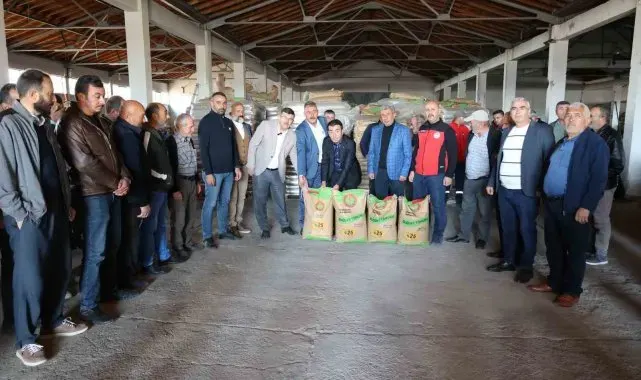 Bünyan'da Çiftçilere Destek