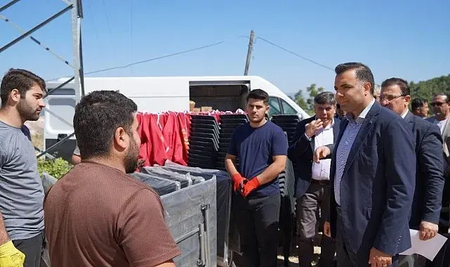 Bilecik'te köylere 250 çadır, 250 masa ve 2 bin 500 sandalye desteği