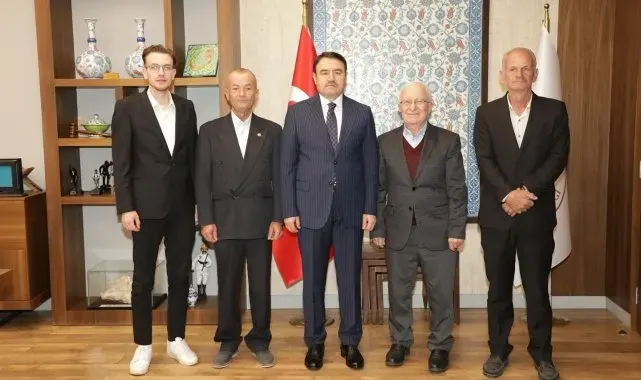 Vali Musa Işın, Milli Mücadele kahramanlarının torunlarını ağırladı