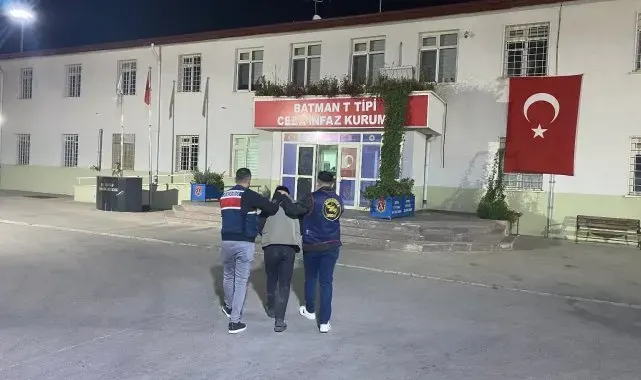 Siirt'te kesinleşmiş hapis cezası bulunan firari zanlı yakalandı