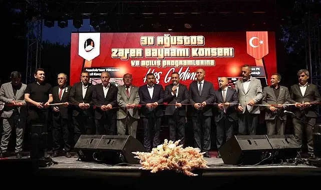 Sungurlu'da 30 Ağustos coşkusu açılışlar ve konserle taçlandı
