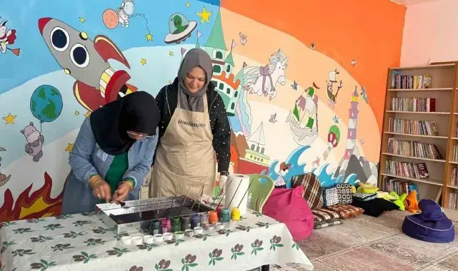 Eğlence çocukların ayağına götürüldü