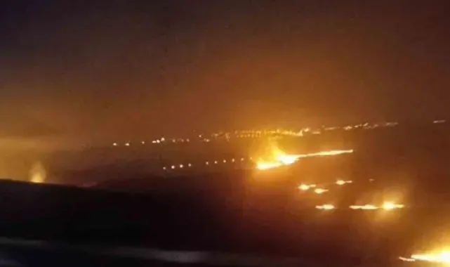 Siirt'teki anız yangını söndürüldü