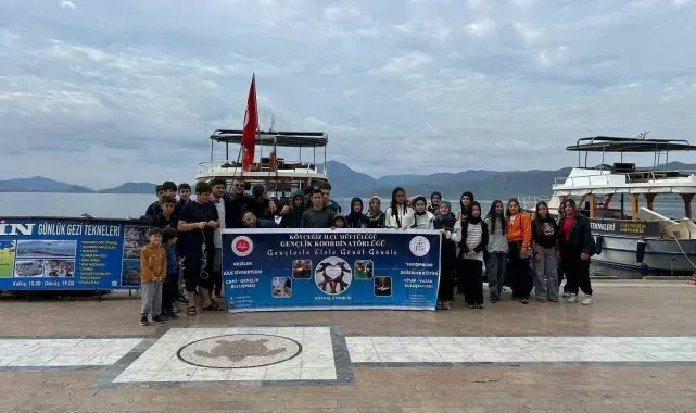 Köyceğiz Müftülüğü'nden gençlere 101. yıl gezisi