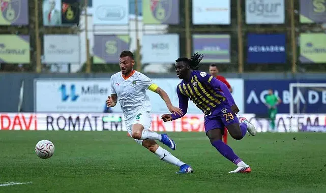 Trendyol Süper Lig: Eyüpspor: 1 - Alanyaspor: 1