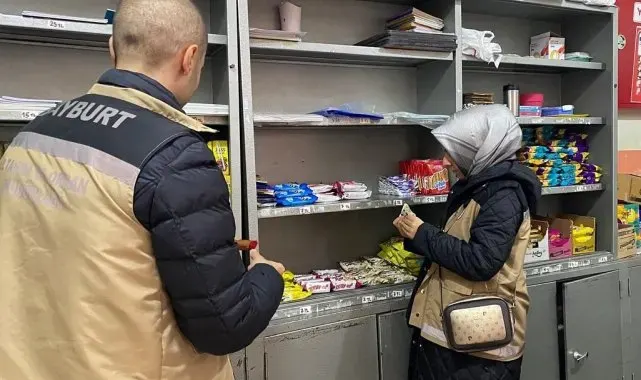 Bayburt'ta okul kantinleri ve yemekhanelerinde denetimler sıklaştı