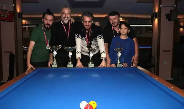 Bilardo Cumhuriyet Kupası Samsun'da sahibini buldu