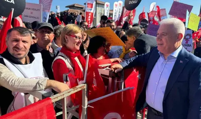 Başkan Bozbey'den teröre ve şiddete karşı yaşam hakkına destek