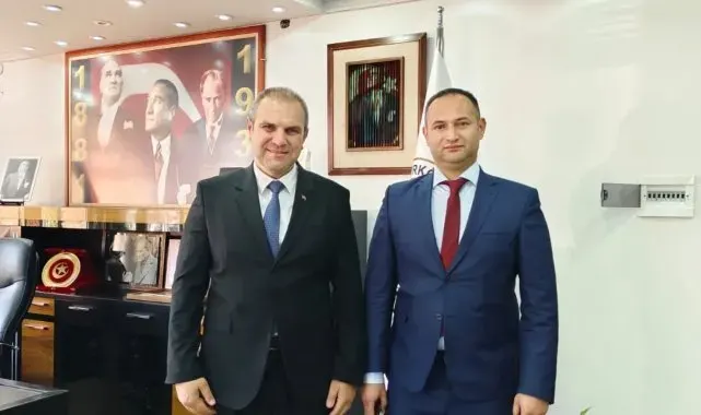 Bayırköy Belediye Başkanı Dilsize, Vakıf Müdürü Şinay'dan ziyaret