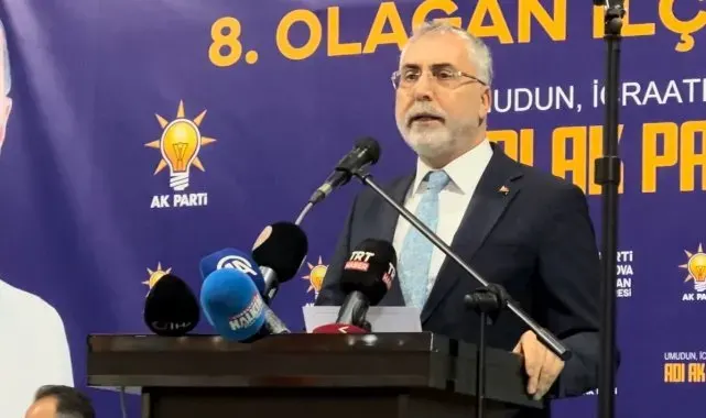 Bakan Işıkhan, AK Parti Yüksekova 8. Olağan İlçe Kongresi'ne katıldı