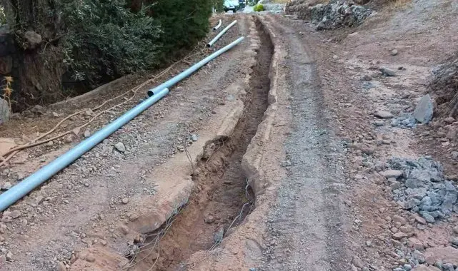 Fethiye'de eskiyen içme suyu hatları yenileniyor