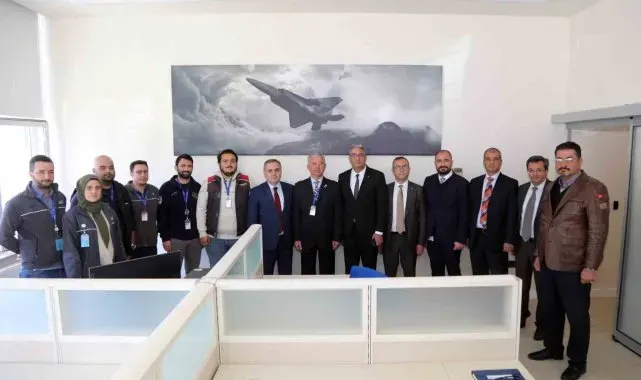 Rektör Prof. Dr. Altun'dan TUSAŞ'a geçmiş olsun ziyareti